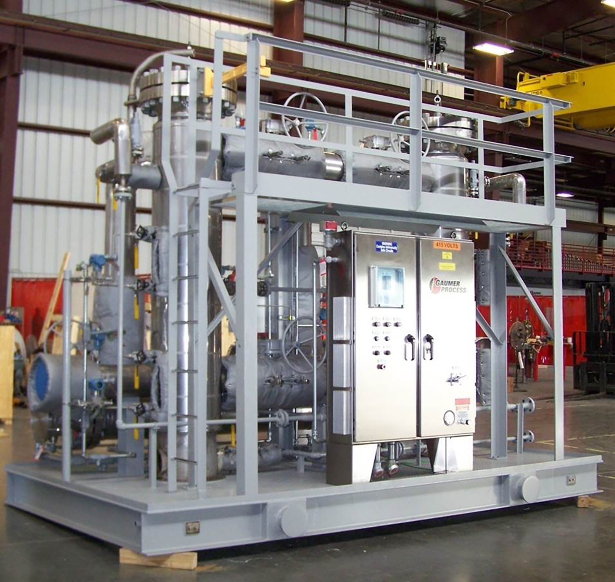 2 story Fuel Gas Conditioning Skid
